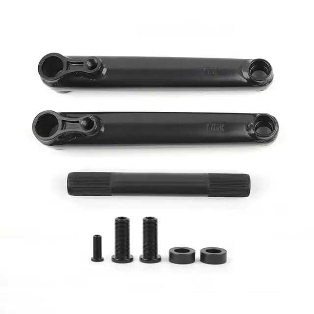 Polso Crank Crankset Sepeda BMX DJ Bike 170mm Set Lengan Engkol 3 Piece Untuk BMX Street Freestyle D