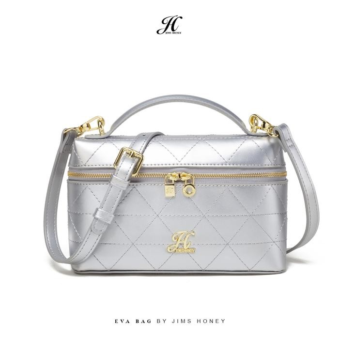 JIMS HONEY TAS SELEMPANG WANITA EVA BAG - SILVER