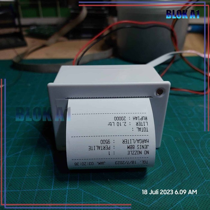 Modul Printer CPU pom mini - printer thermal TTL + SOCKET KABEL