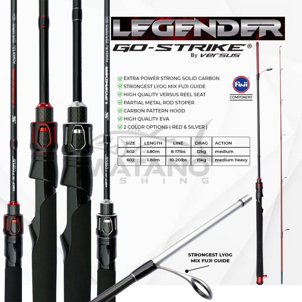 JORAN VERSUS GO STRIKE LEGENDER 602 - JORAN SPINNING VERSUS GO STRIKE LEGENDER 602