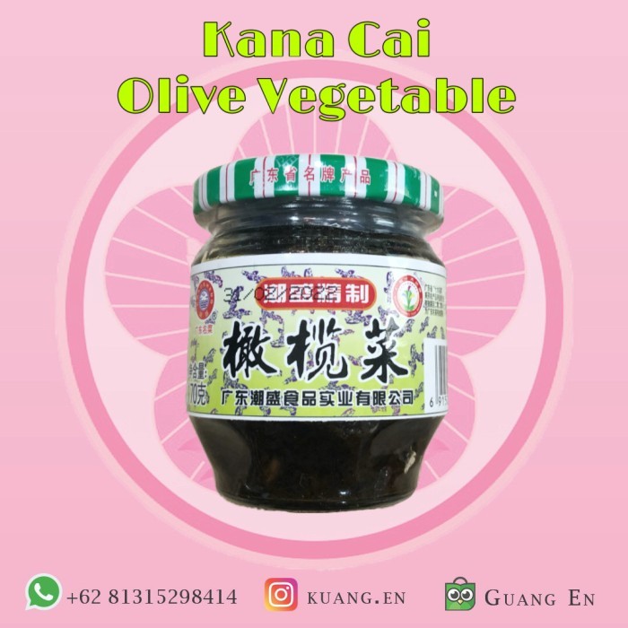 

[New]Promo Kana Cai / Olive Vegetable