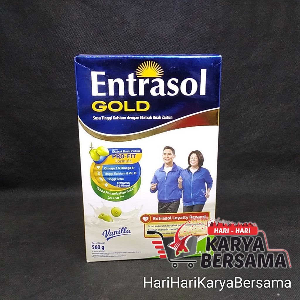 

SUSU BUBUK ENTRASOL GOLD VANILLA 560GR