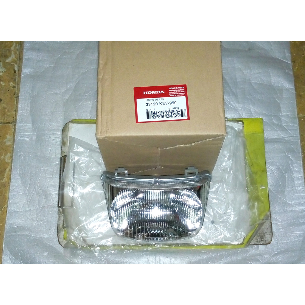 lampu depan headlamp headlight reflektor honda supra 100 supra X 100 old lama original