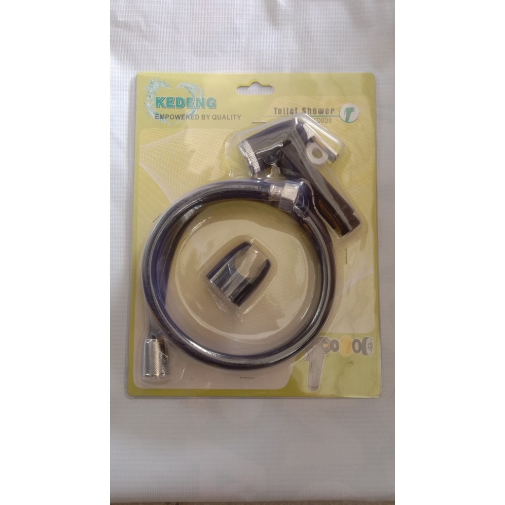 JET SHOWER UNTUK CEBOK WARNA HITAM MERK KEDENG KD038
