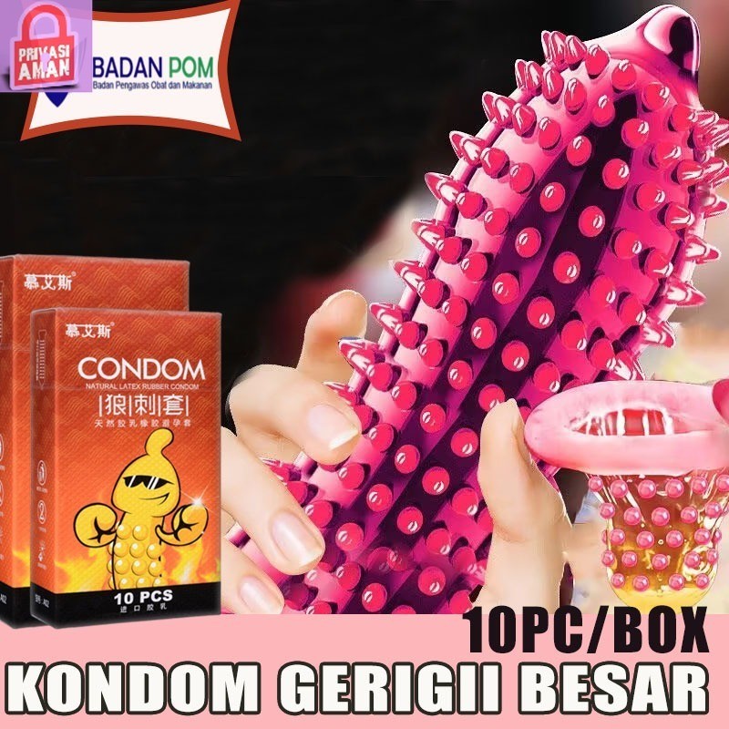 

Spesial Promo bolllll!! Diskon 5% Kondom gerigii besar Kondom gerigii kasar Kondom bergerigii Kondom sutra bergerigi 10pc/Box ringbergerigi sutra bergerigi kondom