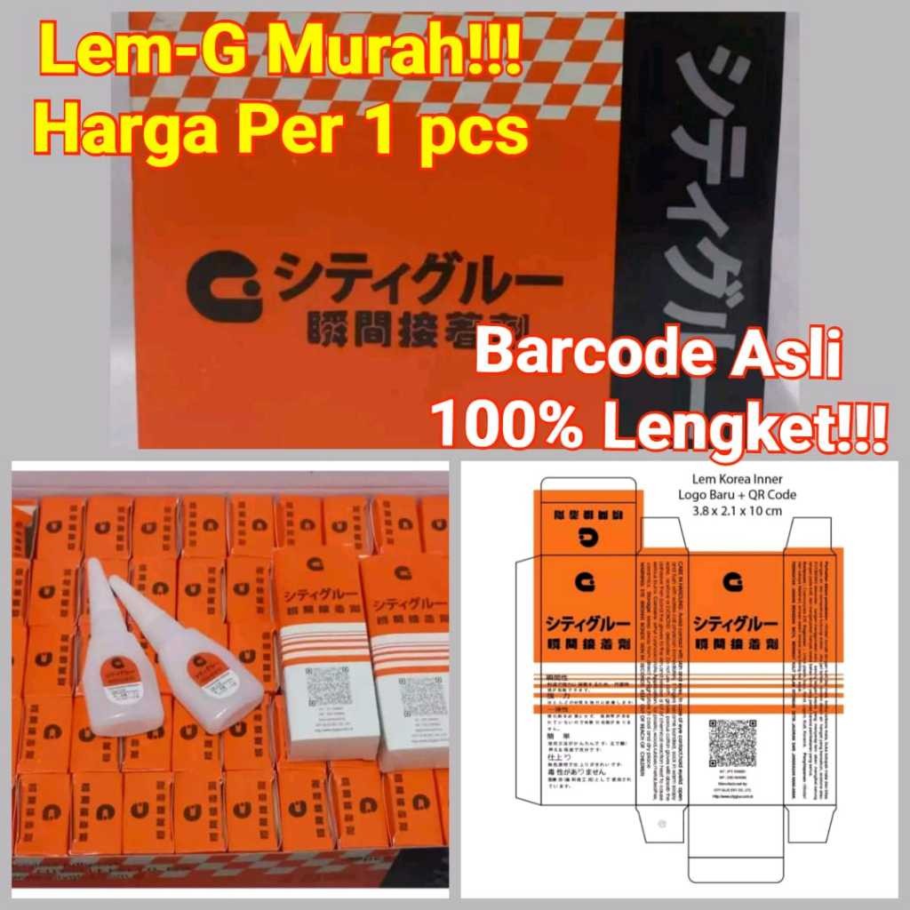

READY STOCK!!! Lem G Barcode / Serbaguna Lem Korea Lem G Barcode, Grosir Murah!!!