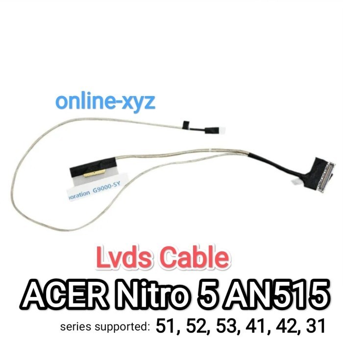 kabel flexible Layar Lcd Led lvd ACER Nitro 5 AN515-41 AN515-42 AN515-31