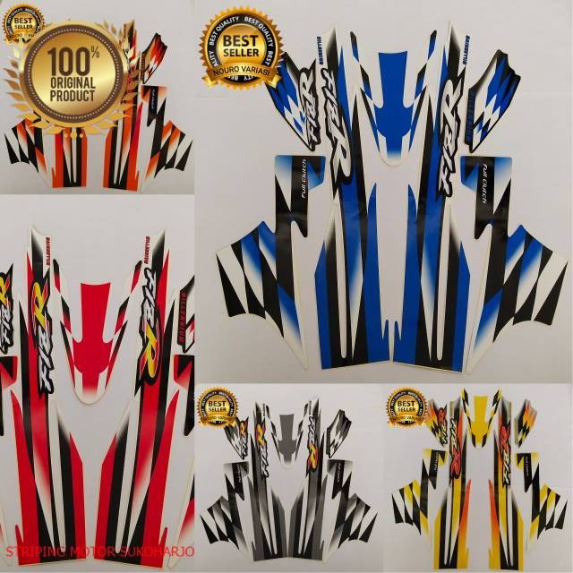 (ORI) striping yamaha fizr fiz r milenium kualitas original
