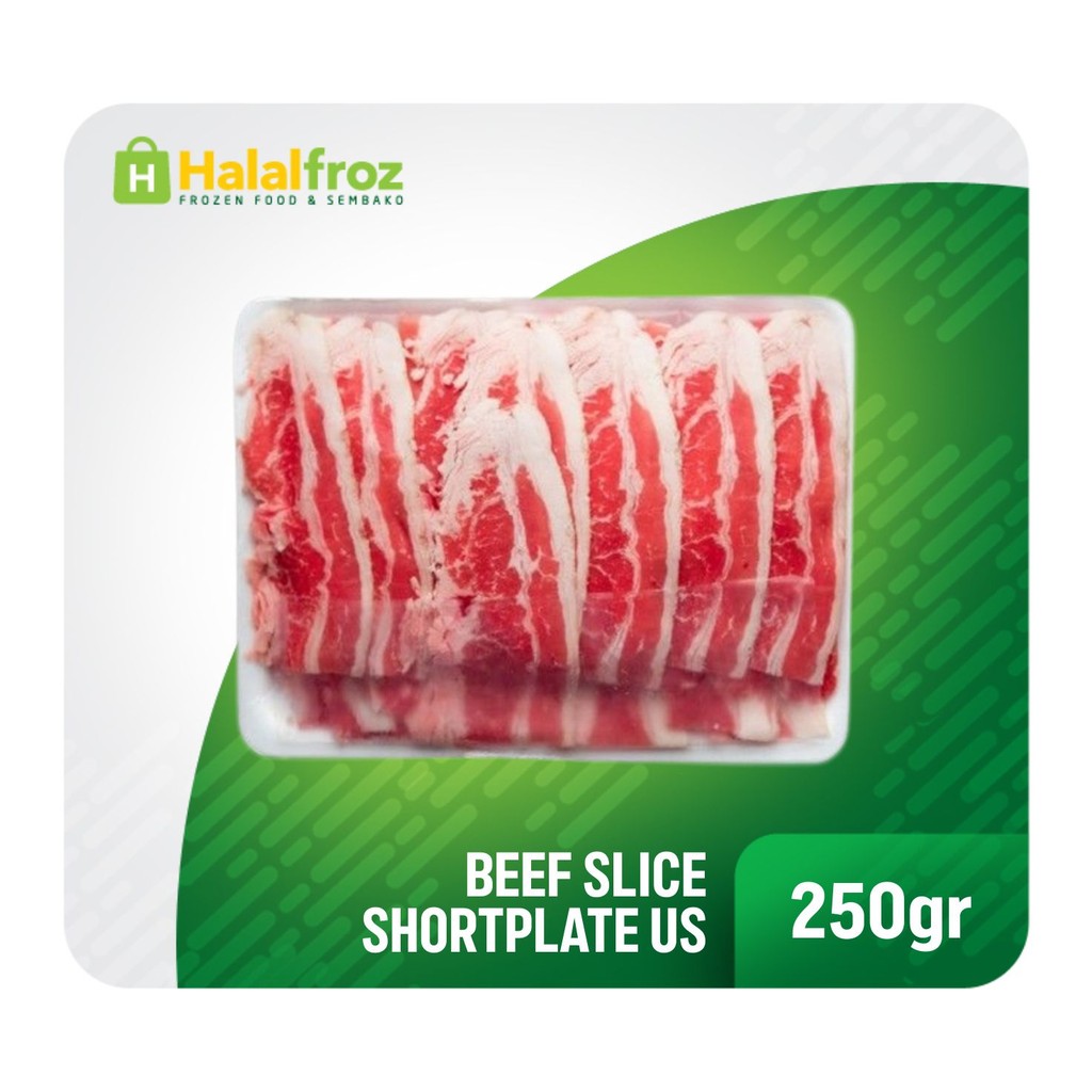 

Beef Slice Short Plate US 250gr (40s)