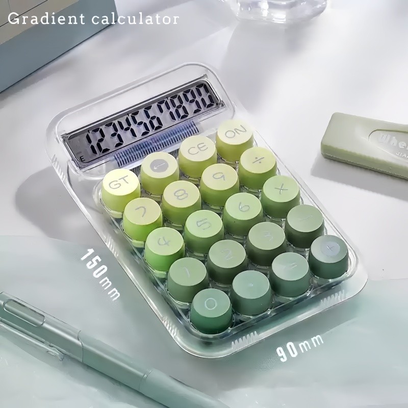 

CARAT KALKULATOR KC-819 TRANSPARAN BENING 10 digit/Kalkulator Tenaga Besar 10 Digit Tampilan HD Calculator Model Transparan KINCIZEN 819 KINCIZEN