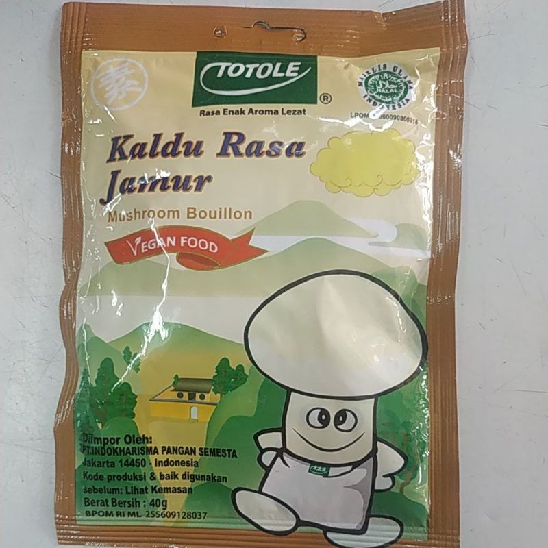 

Totole Kaldu jamur 40 g