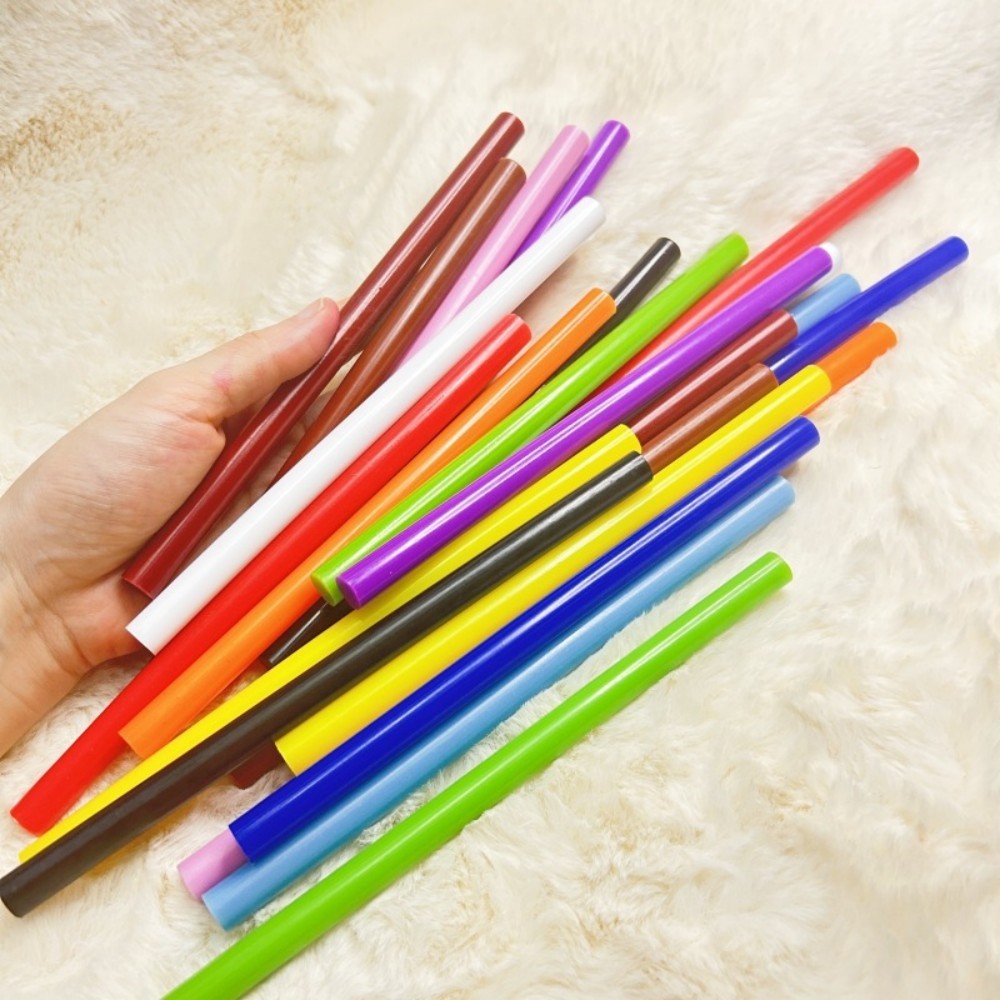 

24Pcs/Set 12 Color High viscosity Hot melt glue stick Pure colour DIY Hand tools 7x200mm