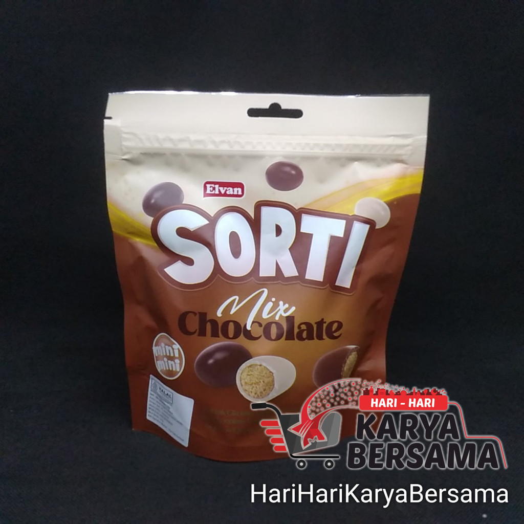 

MAKANAN RINGAN ELVAN SORTI BISKUIT MIX CHOCOLATE POUCH 120GR