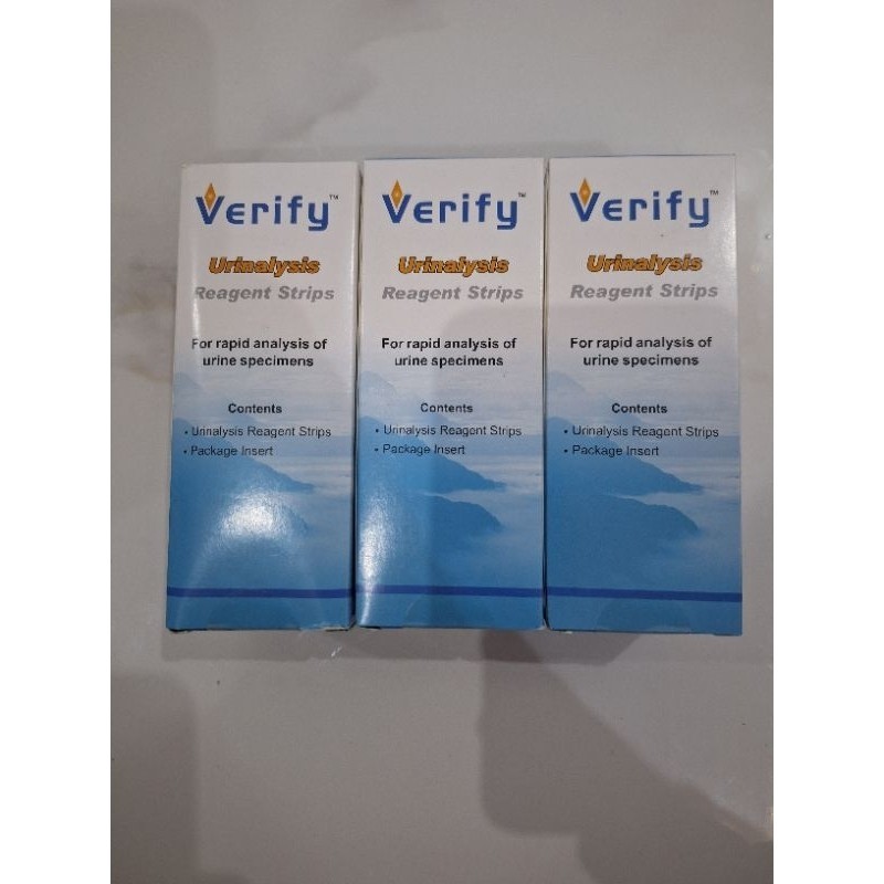 Verify 10 Parameter / Strip Test Urine Verify 10P / Urinalysis Verify / Reagen Strip Verify 10P