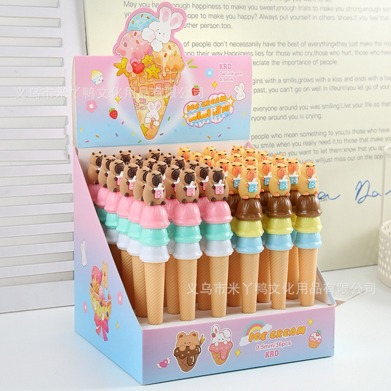 

(Kakabicam) Pen Ice Cream Capybara Characters