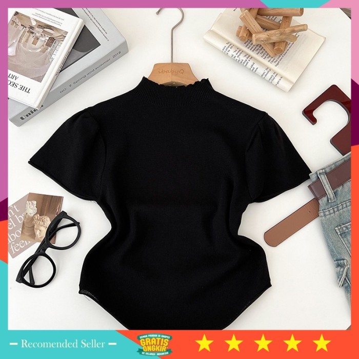 Baju Perempuan Cantik Bahan Bagus Berkualitas Premium /Baju Atasan Rajut Wanita Inner Turtleneck Ker