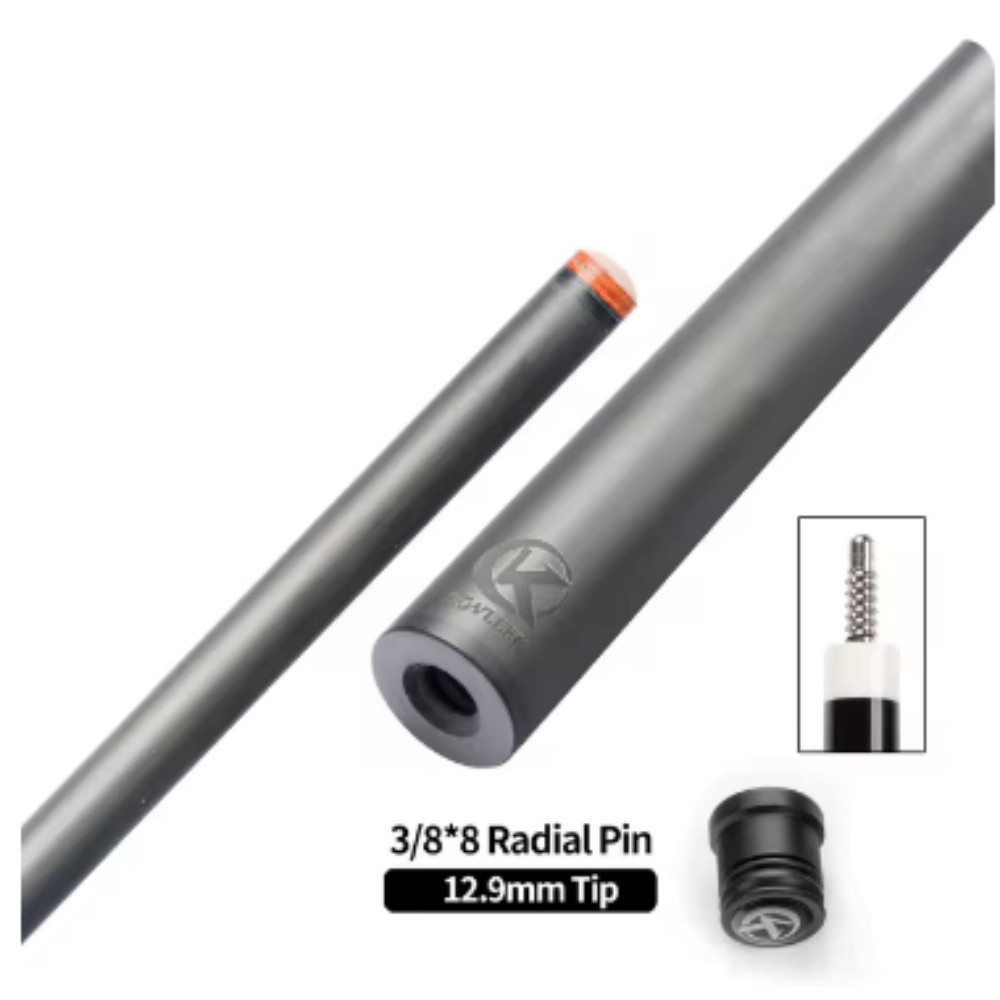 Konllen Carbon Shaft 12.9mm 3/8*8 Radial Pin Joint