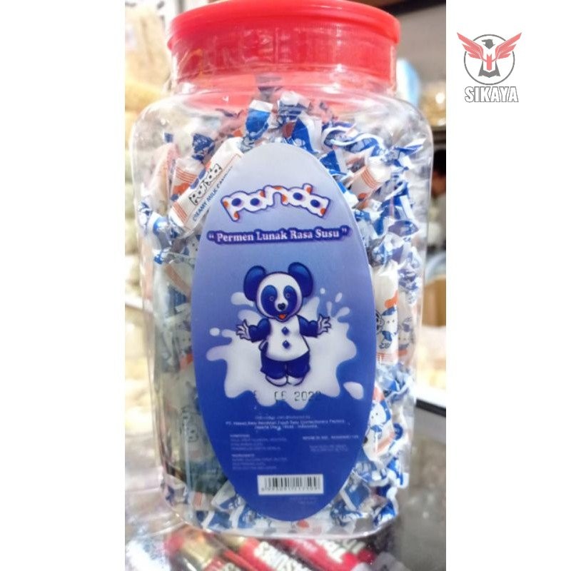 

Permen Susu Panda Toples Isi 200 Pcs / Hadiah Gelas