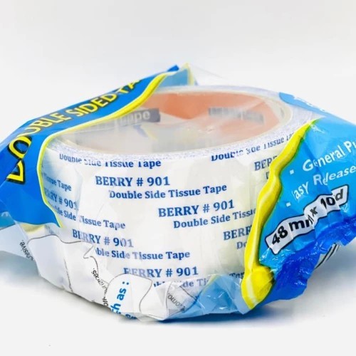 

Double Side Tape Berry 2" Inch 48 mm x 10 Yard - Satuan
