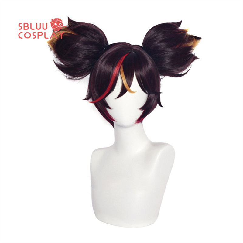 SBluuCosplay Genshin Impact Cosplay Xinyan Cosplay Wig