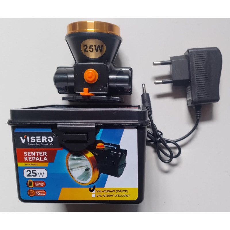 Senter Kepala 25 Watt Visero