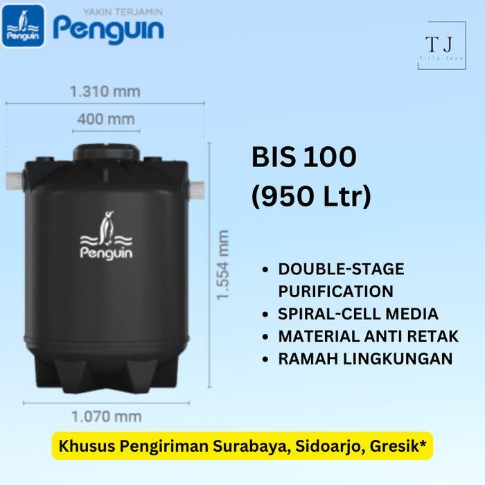 Septic Tank PENGUIN BIS 100 950 Liter Tangki Septik Penguin BIOROTECH
