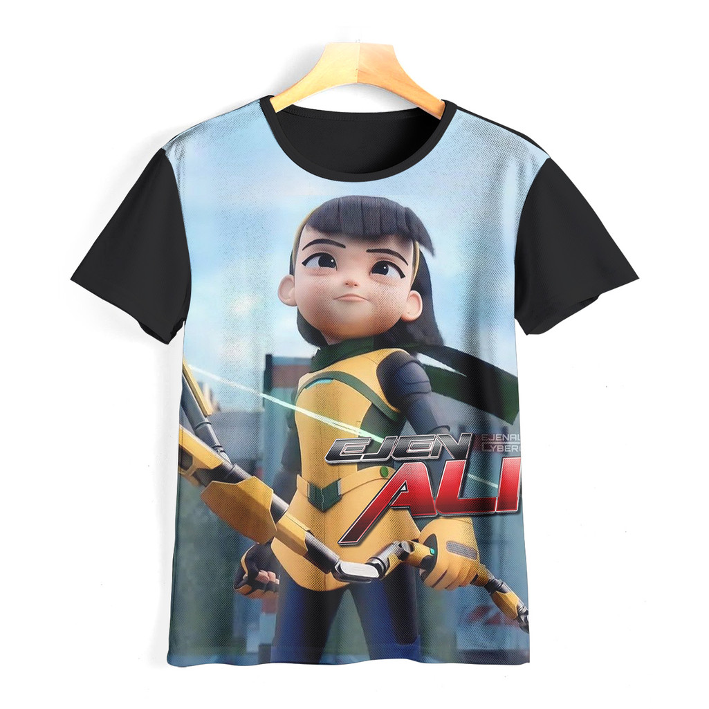 Kaos Ejen Alicia Keren dan Adem | Baju Ejen Alicia Untuk  Anak & Dewasa | 02EAC006