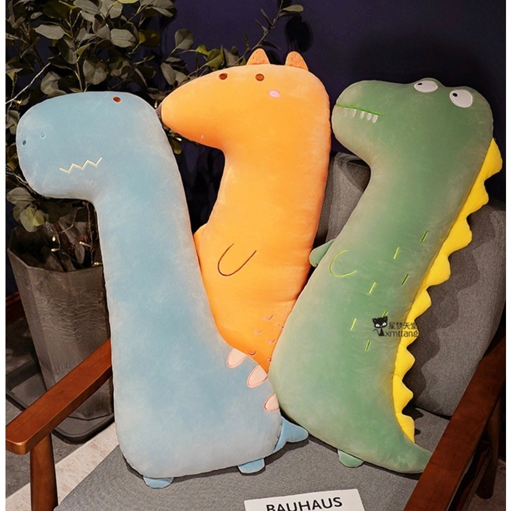 Boneka Bantal Guling Crocodile / guling jumbo / guling dinosaurus / Guling karakter / guling lucu / 