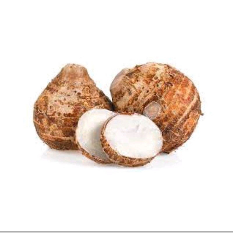 

umbi talas pulen 1kg segar baru dipetik