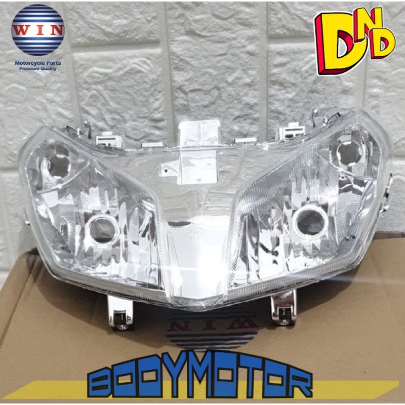 Lampu Depan Vario Techno 110 Karbu 2009 2010 2011 | reflektor headlamp WIN | head lamp light headlig