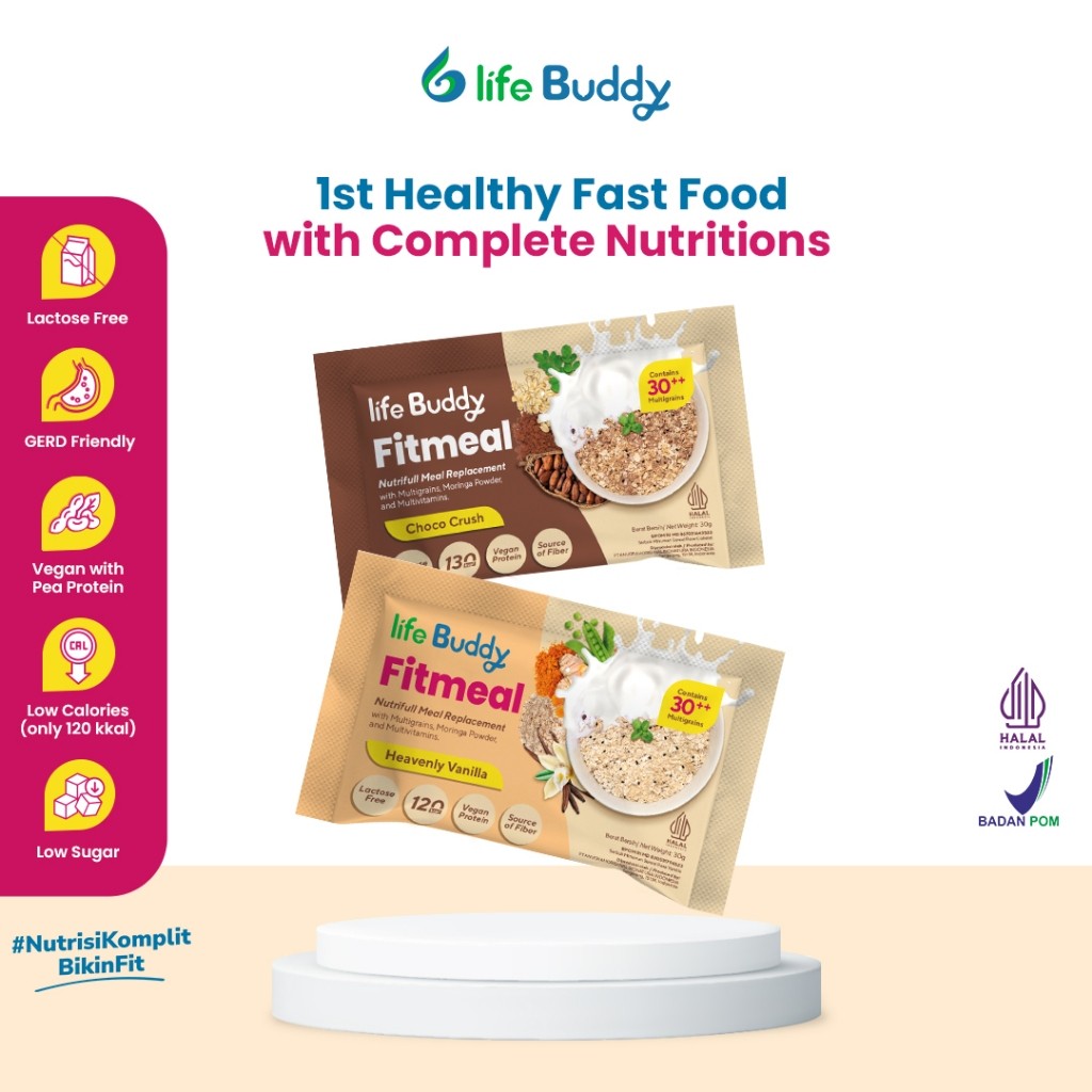 

[GIFT] LIFE BUDDY OFFICIAL MERCHANDISE SACHET FITMEAL VANILLA
