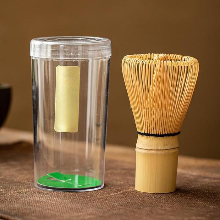 

Vinnatsu Matcha Brush/ Green Tea Powder Chasen Tool / Bambu Pengaduk Bubuk Matcha/Chasen Bamboo/Pengaduk Matcha Bambu / Original Matcha Japan - 80 Prongs