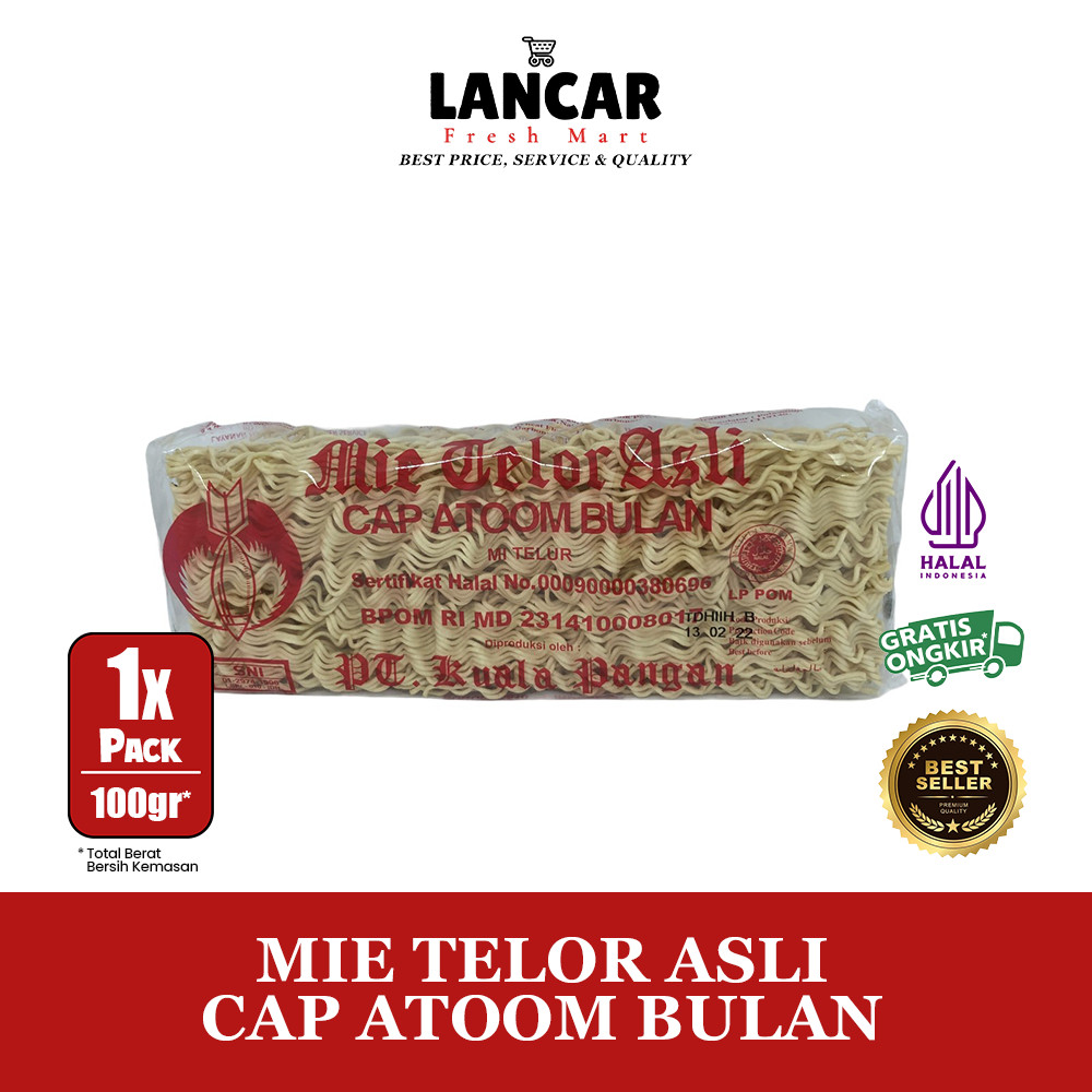 

MIE ATOM BULAN 100GR