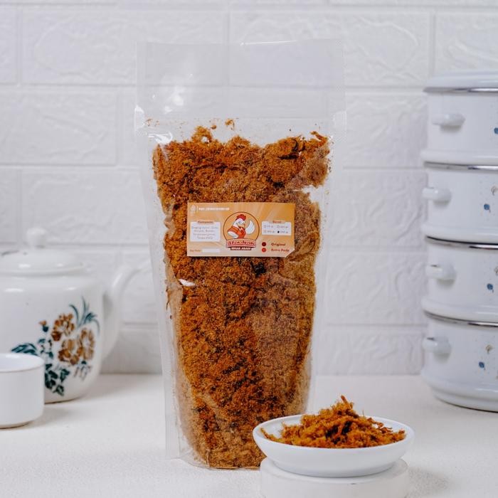 

[AYAM 500GR] ABON ASLI JOGJA ORIGINAL & EKSTRA PEDAS ENAK GURIH - AYAM ORIGINAL [terlaris]