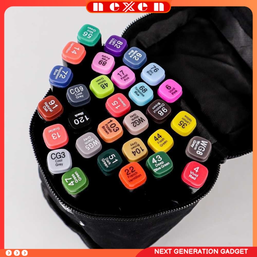 

Spidol Dual Side Fine Art Marker 30 Color - T30