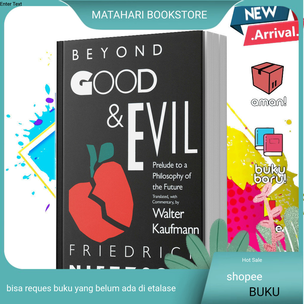 Buku Beyond Good and Evil by Friedrich Nietzsche