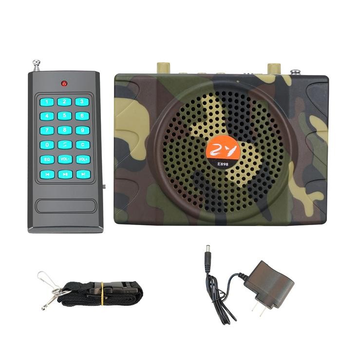 Bird Caller/Speaker Buruan Bluetooth/Pemanggil Buruan 25W MP3 USB radio / FM Dengan pengontrol jarak