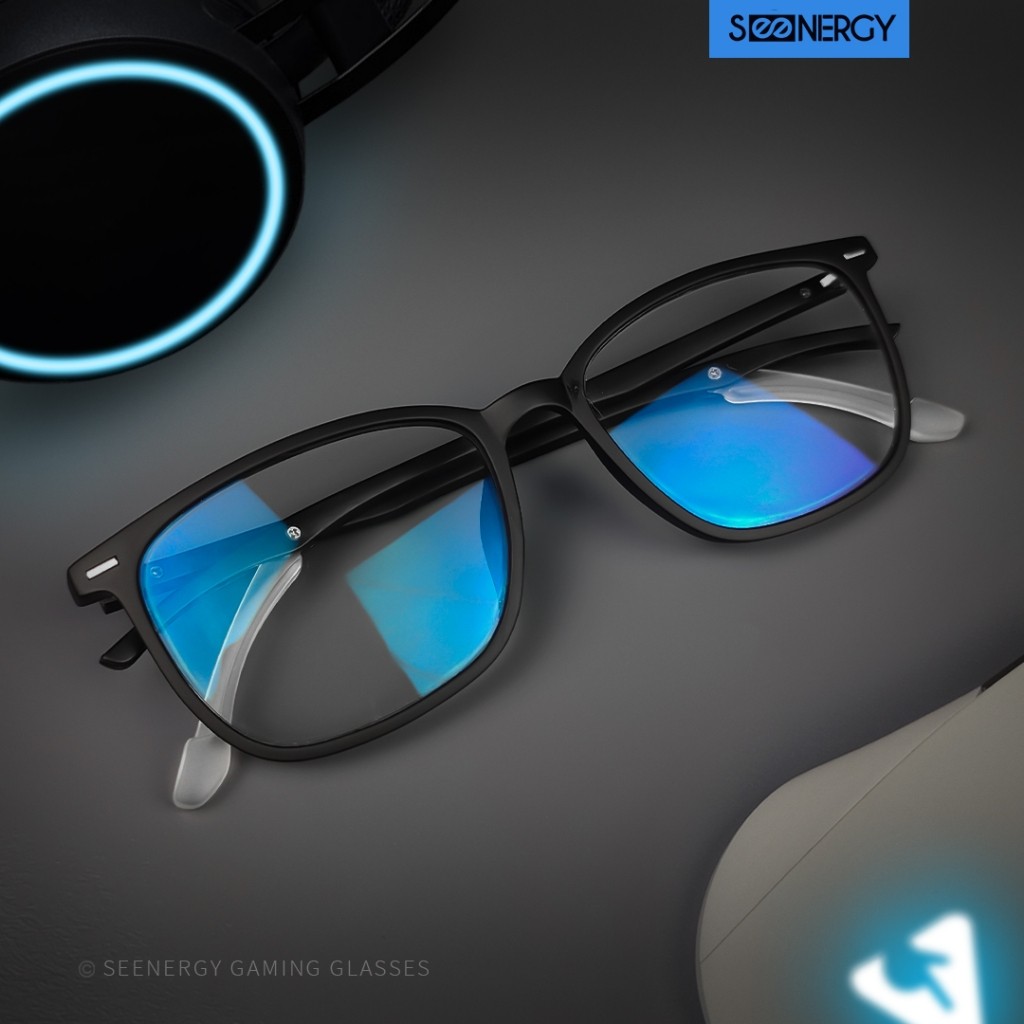 SEENERGY Kacamata Gaming | Hades Midnight Black