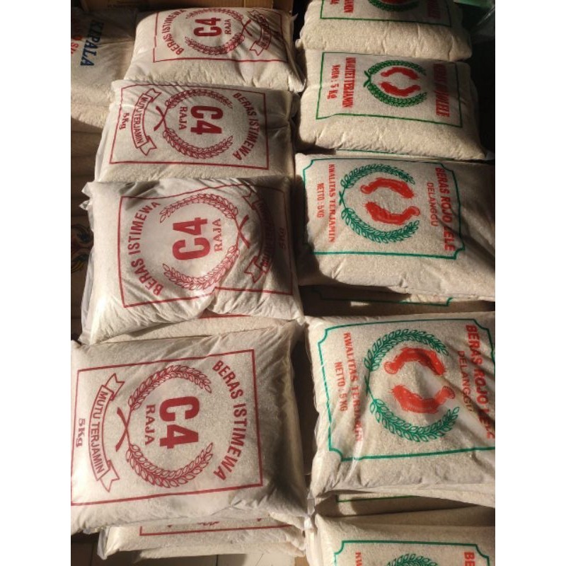 

Beras Rojo lele delangu 4 Kg