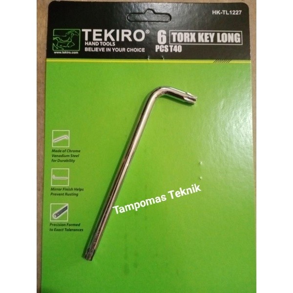 Kunci Kepala Babi Honda Tekiro Kunci L Bintang Tekiro T40 Buka Cakram Motor Honda