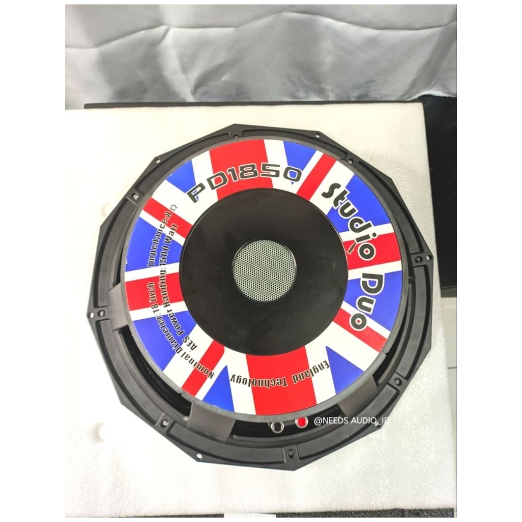 speaker 18 inch PD1850 STUDIO DUO ENGLAND HITAM