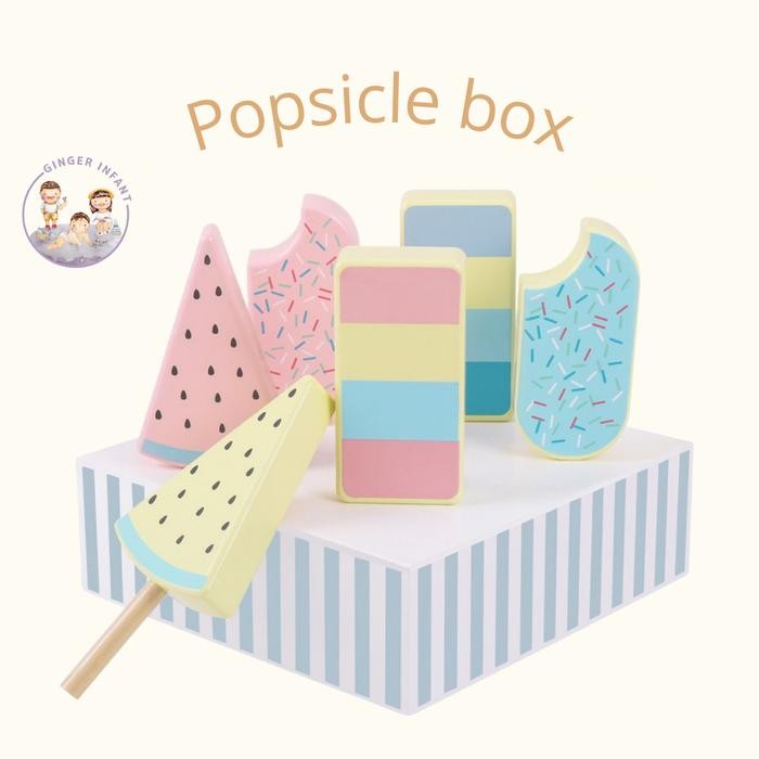 pastel series kitchenware mainan anak mainan masak anak - american breakfast