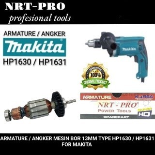 NRT-PRO ARMATURE / ANGKER MESIN BOR 13MM TYPE HP1630 / HP1631 FOR MAKITA (ORIGINAL PART)