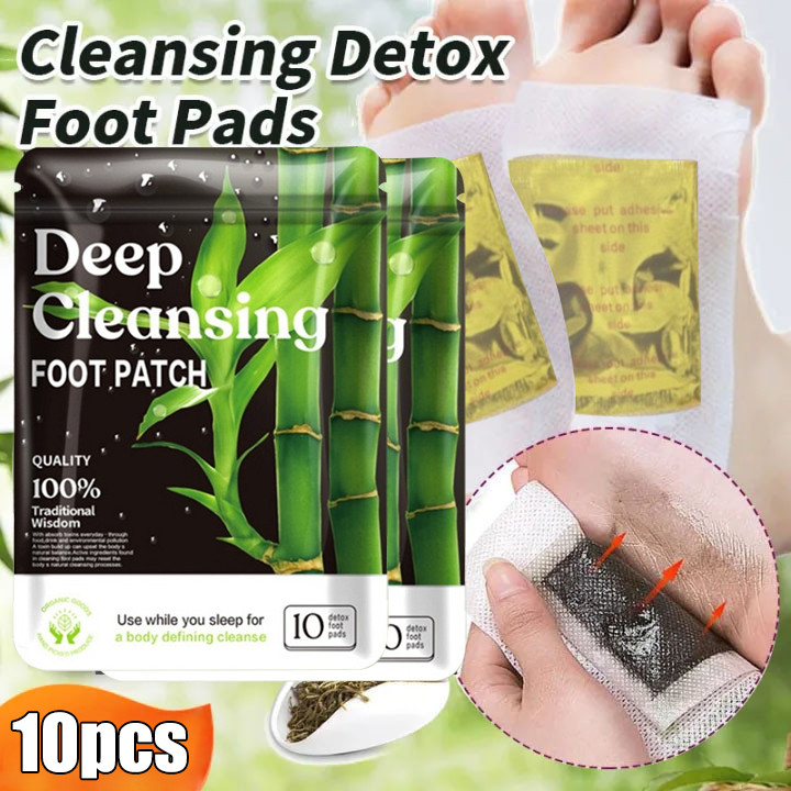 Koyo Kaki Koyo Kaki Penyerap Racun Foot Pads Koyo Detox Cleansing Patch Detox Kaki Koyo Kaki Detox