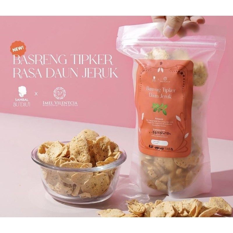 

Sambal Bu Djui - Basreng Tipker Original / Kecombrang Arang / Kecombrang / Daun Jeruk