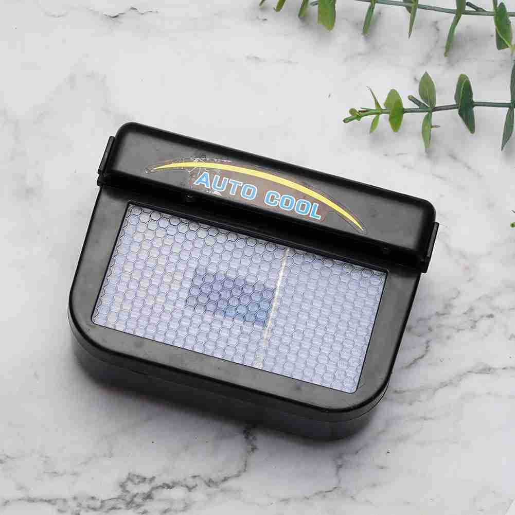 Car Cooling Fan Speeds Suction Interior Cooler Car Window Mount Solar Power Auto Air Vent Cooling Sy