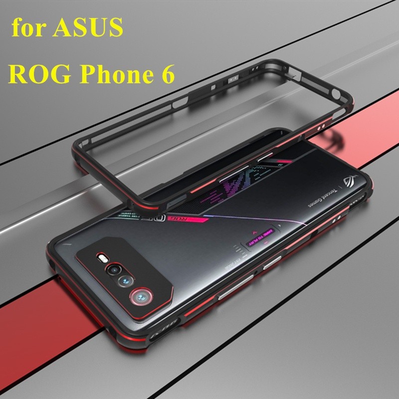 Kasus untuk ASUS ROG Phone 6 Pro 6D ROG 6 Ultimate 6 Batman Edition Luxury Deluxe Ultra Thin Alumini