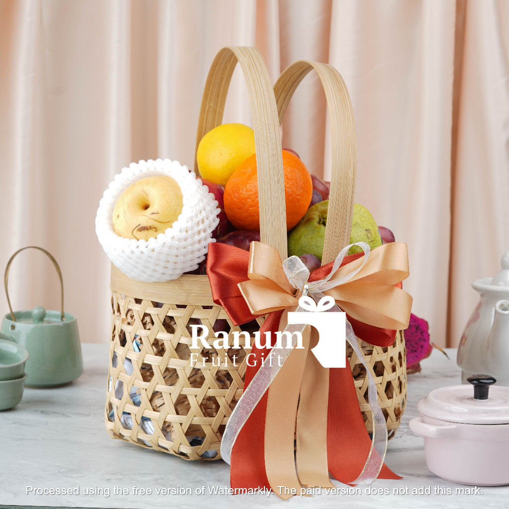 

Ranum Peony | Parcel Buah Segar Hampers Rumah Sakit Free Kartu Ucapan Uk. Medium Premium