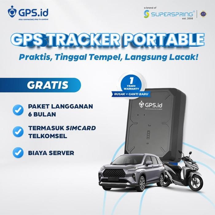 GPS TRACKER PORTABLE MAGNET SUPERSPRING M20