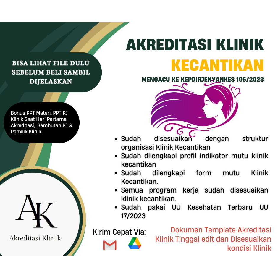 Akreditasi Klinik Kecantikan /Aesthetic
